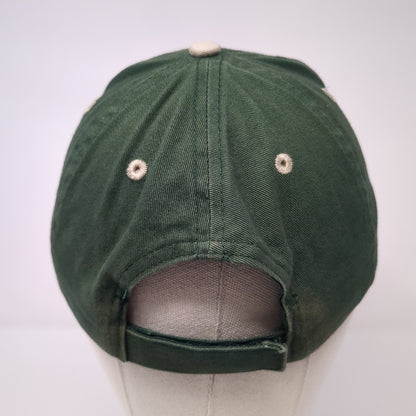 Nevada Muleys Strapback Baseball Cap Green One Size Adjustable Embroidered Otto