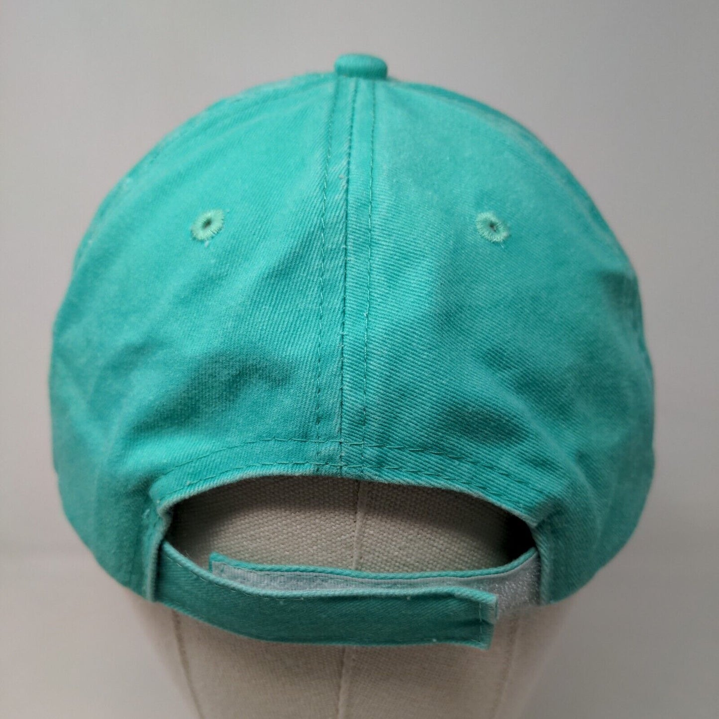 Jacobson Hat Women's Strapback Hat Blue Green Adjustable Salisbury Beach