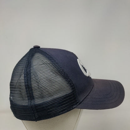 Costa USA Snapback Trucker Hat Blue One Size Embroidered Patriotic Mesh Back