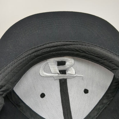 Wicked Wear Bodybuilding Snapback Hat Black One Size Structured Flat Bill Cap