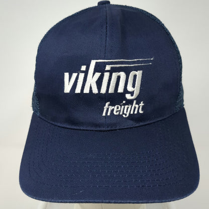 Seba Viking Freight Trucker Hat Blue One Size Snapback Mesh Back Logo Structured