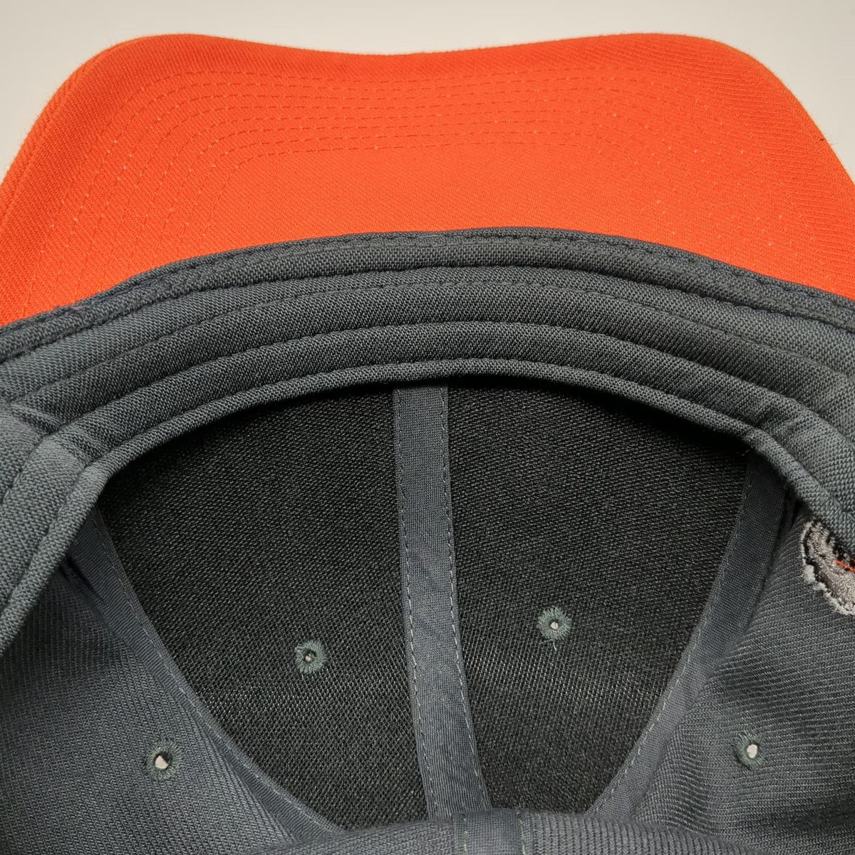 Nike Baseball Cap Gray Orange One Size TVCC Chukars Dri-Fit Legacy 91 Mascot Hat