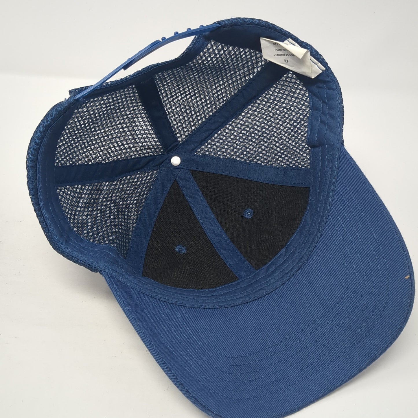 Sonic Snapback Mesh Back Hat Blue One Size Adjustable Embroidered