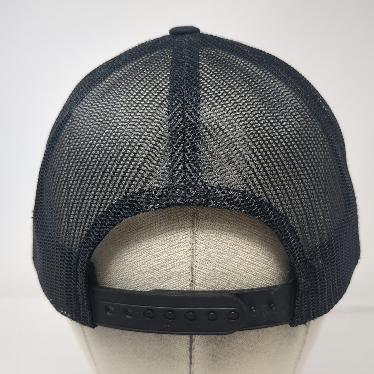 Yupoong Trucker Hat Black One Size The Masonry Center Mesh Snapback Hat Logo
