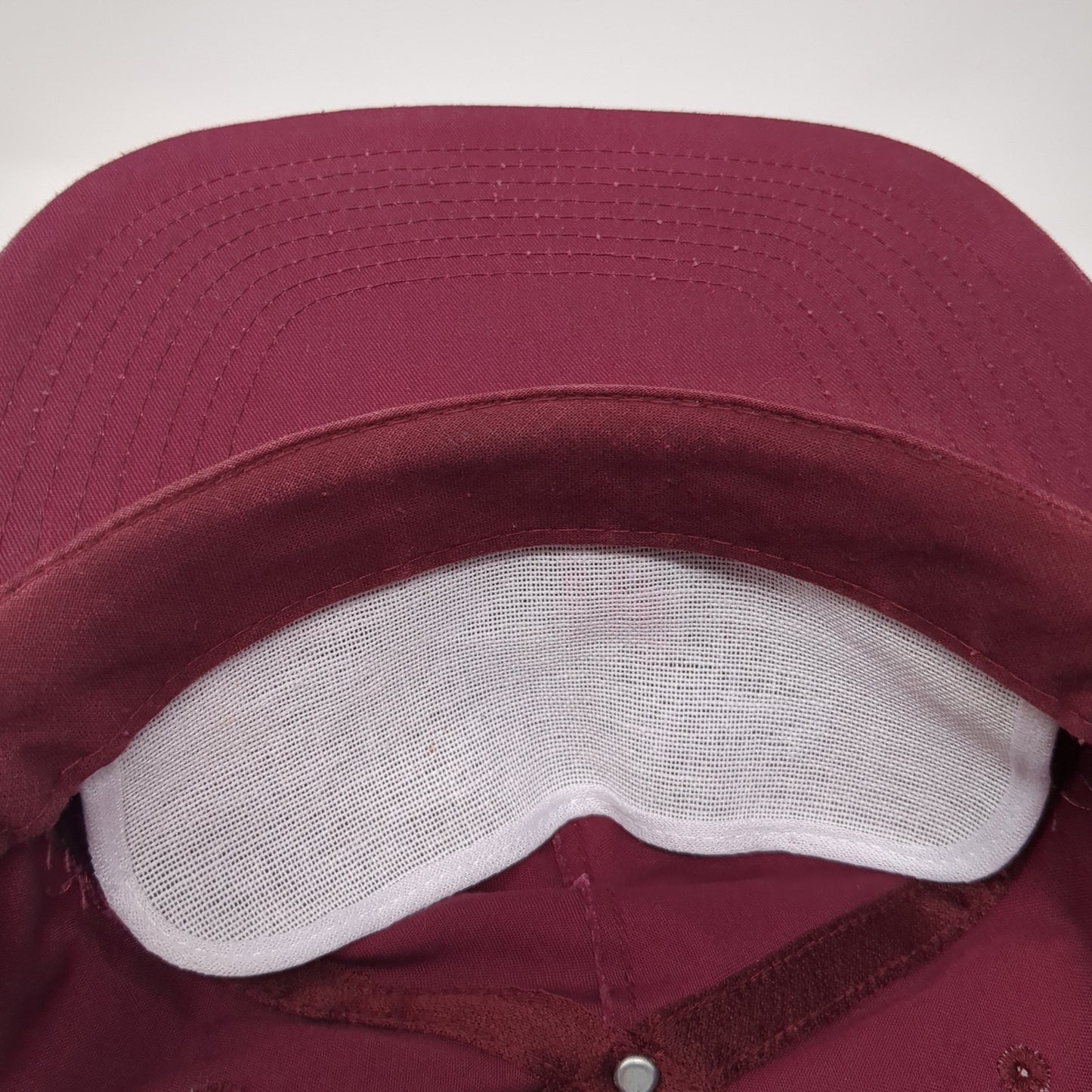 Idaho Steel The Gem Line Snapback Cap Red One Size Adjustable 6 Panel Rope