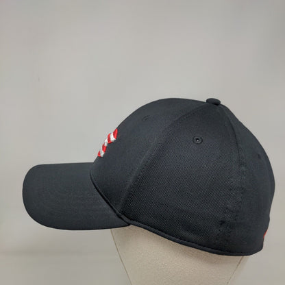 Under Armour Freedom Fitted Hat Black L/XL Patriotic Classic Fit 6 Panel