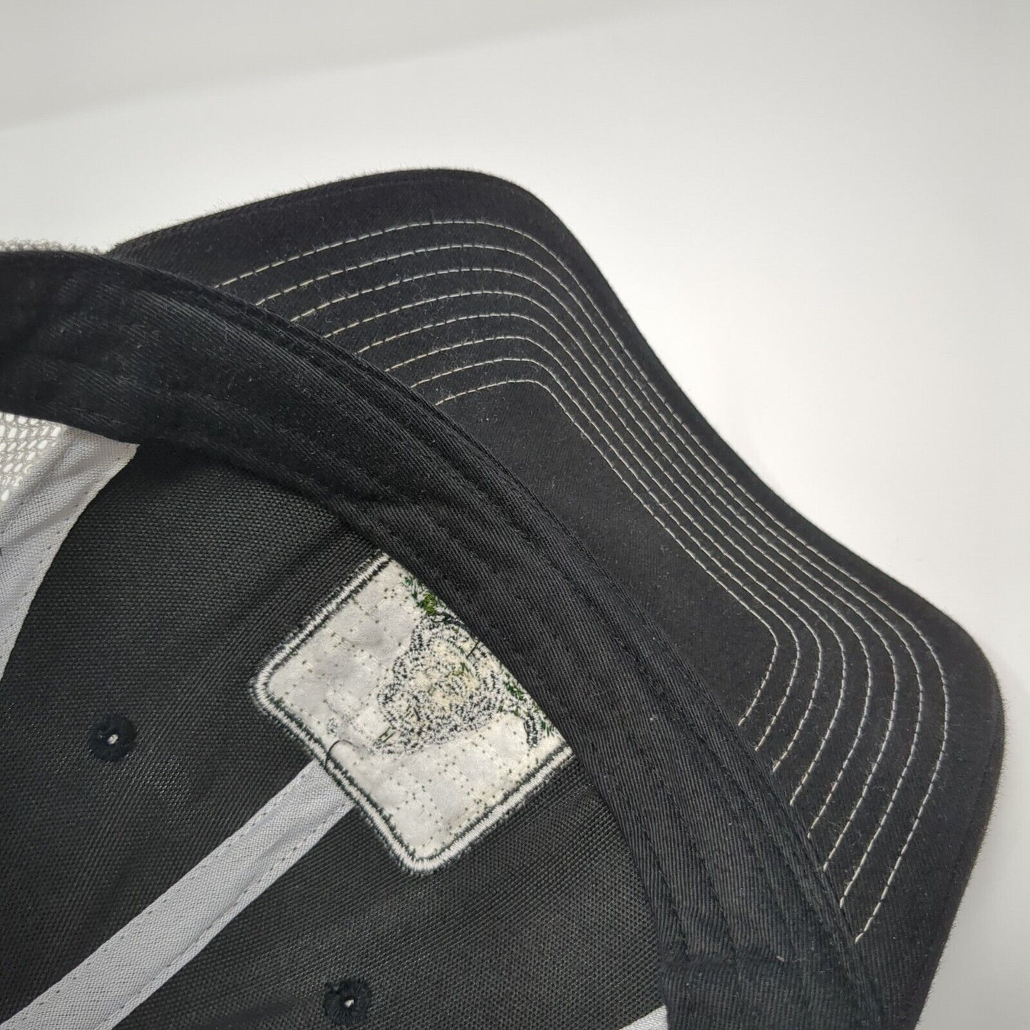 Don't Tread On Me Snapback Trucker Hat Black OS Adjustable Mesh Back Fierce 901