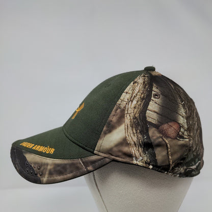 Under Armour Fitted Hat Camouflage L/XL Embroidered Hunting Outdoor