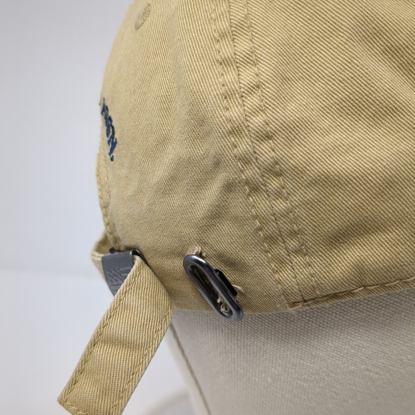 US Polo Assn. Slideback Baseball Cap Brown One Size Adjustable Embroidered