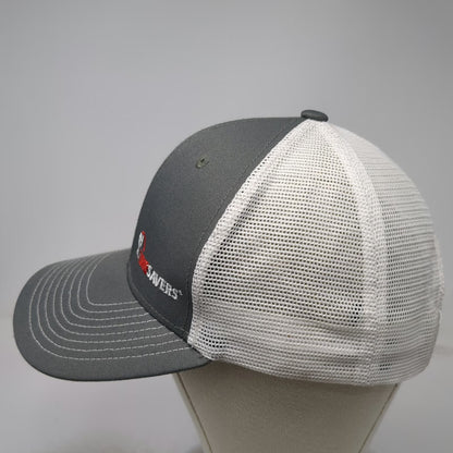 Port Authority Trucker Hat Gray One Size Snapback Mesh Recycled Timesavers Logo