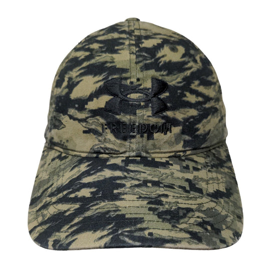 Under Armour Freedom Slideback Hat Camo OSFA Embroidered Adjustable