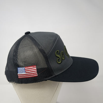 So Good! Snapback Mesh Back Trucker Hat Gray One Size Embroidered