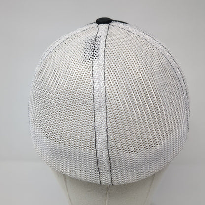 Bishop Kelly Wrestling 2016-2017 Fitted Trucker Hat Black L/XL Mesh Richardson