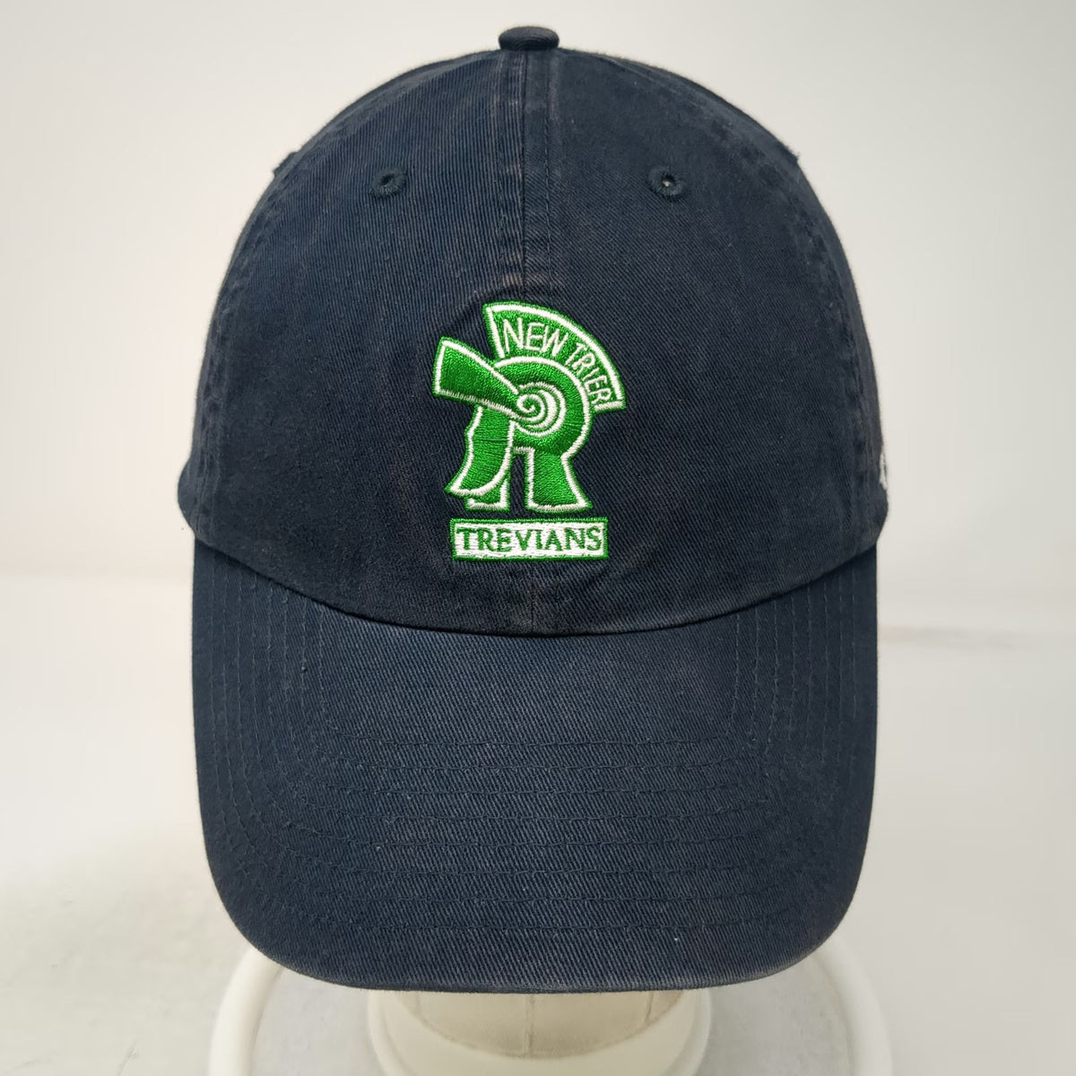 '47 Baseball Cap Blue One Size New Trier Trevians Logo Slideback Cotton Hat