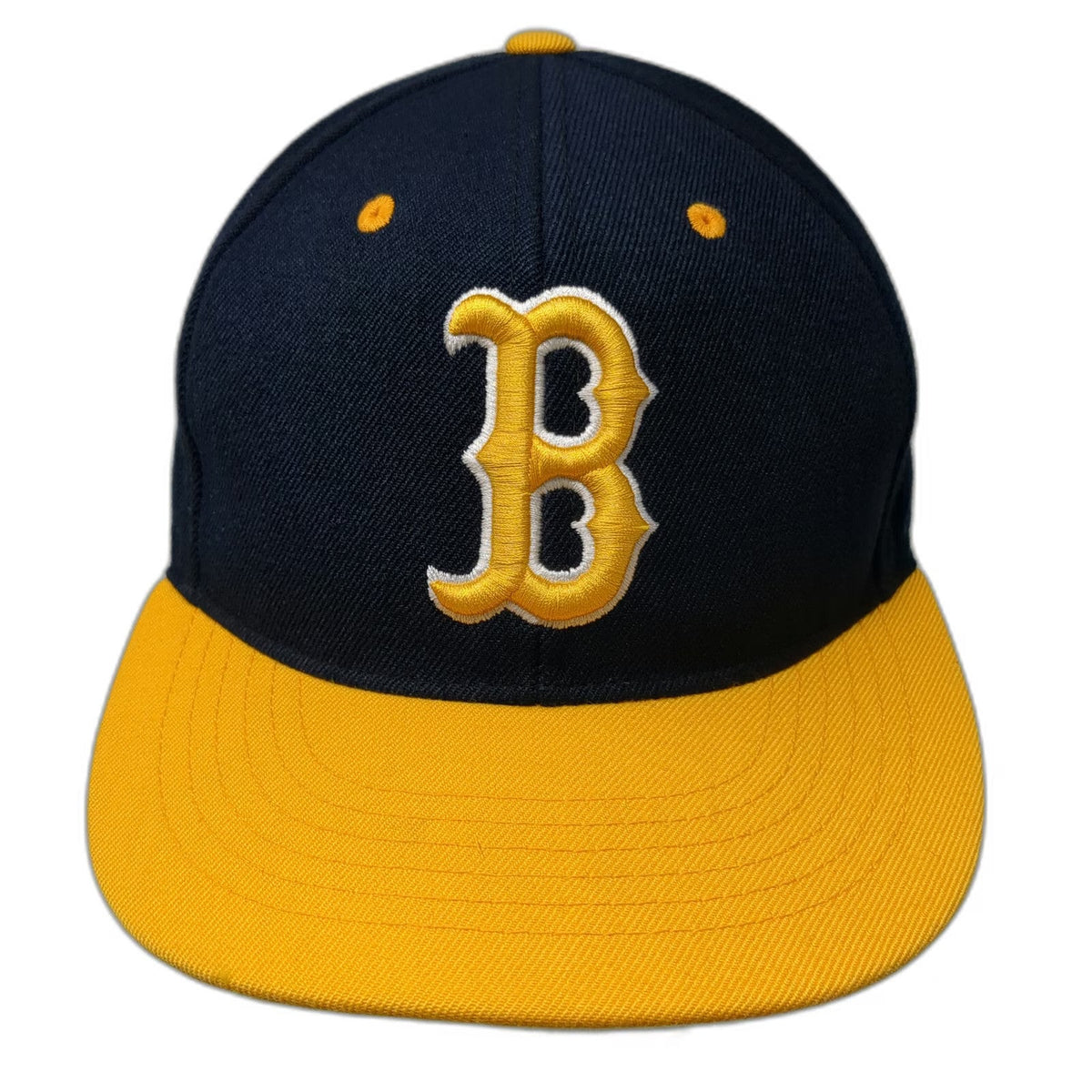Boston Red Sox MLB 47 Brand Snapback Blue Yellow One Size Hat Green Underbrim