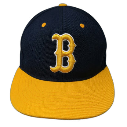 Boston Red Sox MLB 47 Brand Snapback Blue Yellow One Size Hat Green Underbrim
