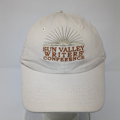 Sun Valley Writers Conference Women's Slideback Hat Tan Small OS Embroidered