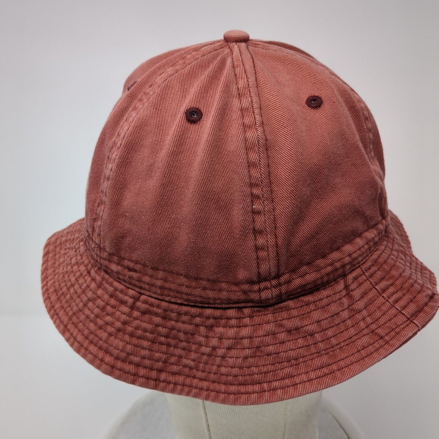 Wisconsin Dells Bucket Hat Red One Size Embroidered Vent Holes Jhats
