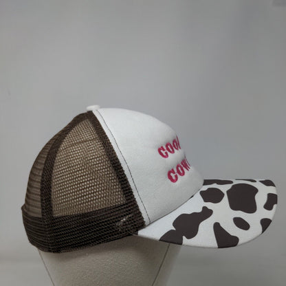 Cool It Cowboy Snapback Mesh Back Trucker Hat Multi One Size Embroidered