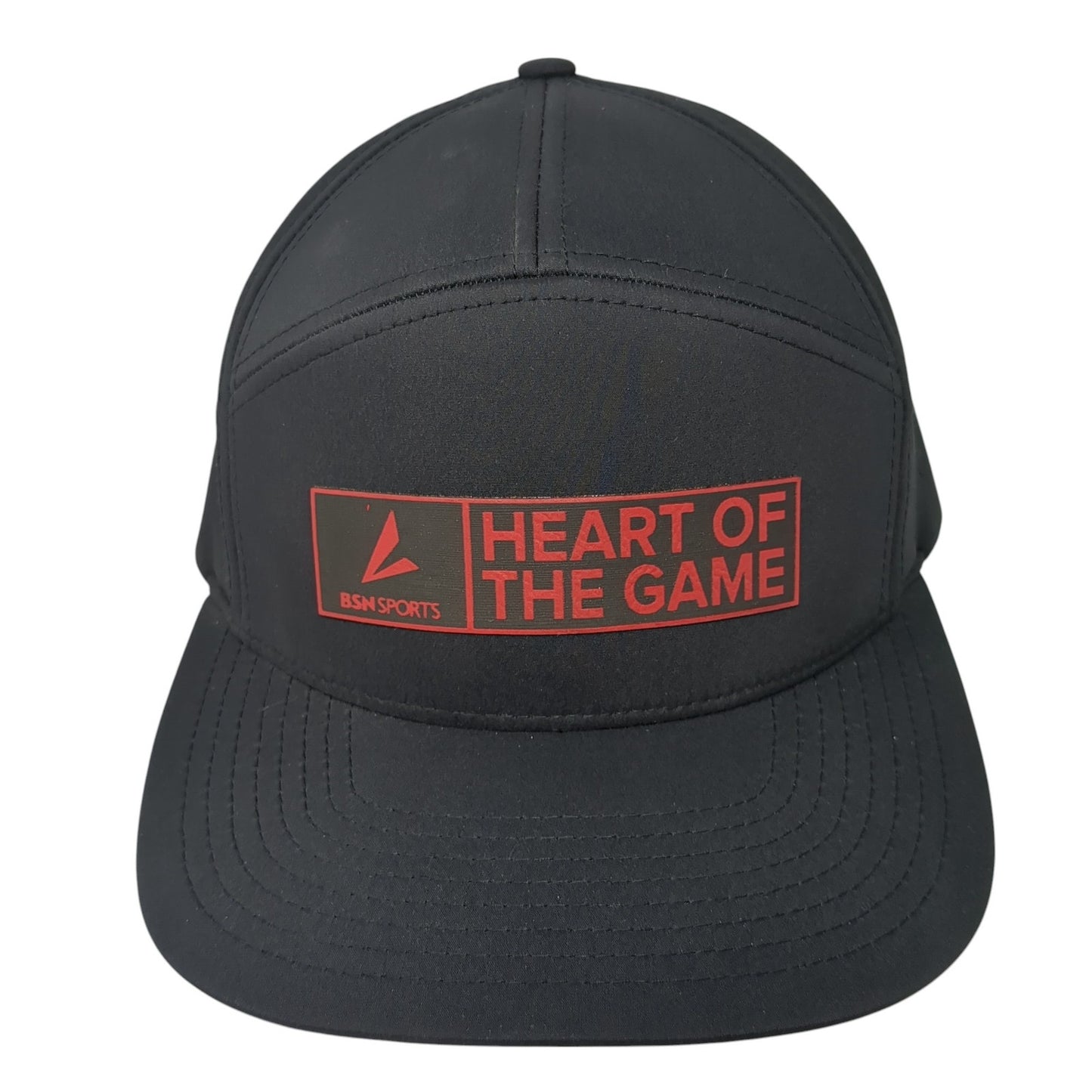 BSN Sports Heart of The Game Snapback Hat Black One Size Adjustable Richardson