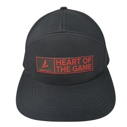 BSN Sports Heart of The Game Snapback Hat Black One Size Adjustable Richardson