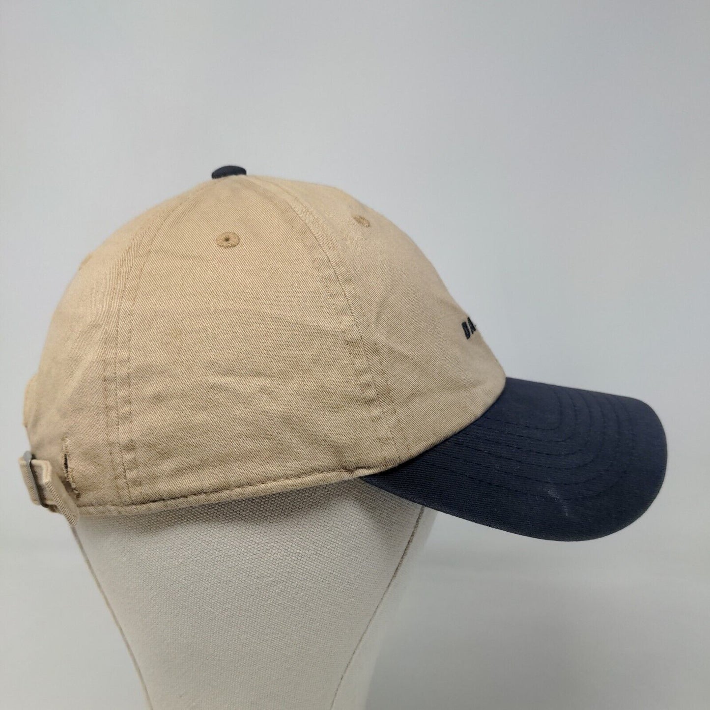 Wemco Men's Slideback Hat Tan Size OS Embroidered Dad Life Cotton