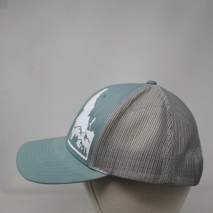 Richardson Snapback Trucker Hat Multi M/L Hike Mesh Back Colorblock