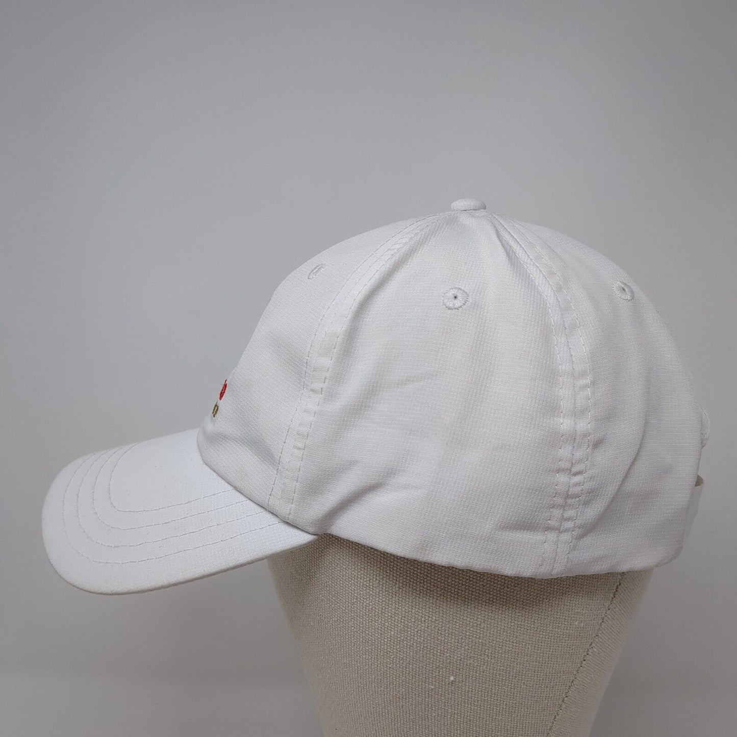 Wells Fargo Championship Strapback Hat White OS Adjustable Embroidered Pukka