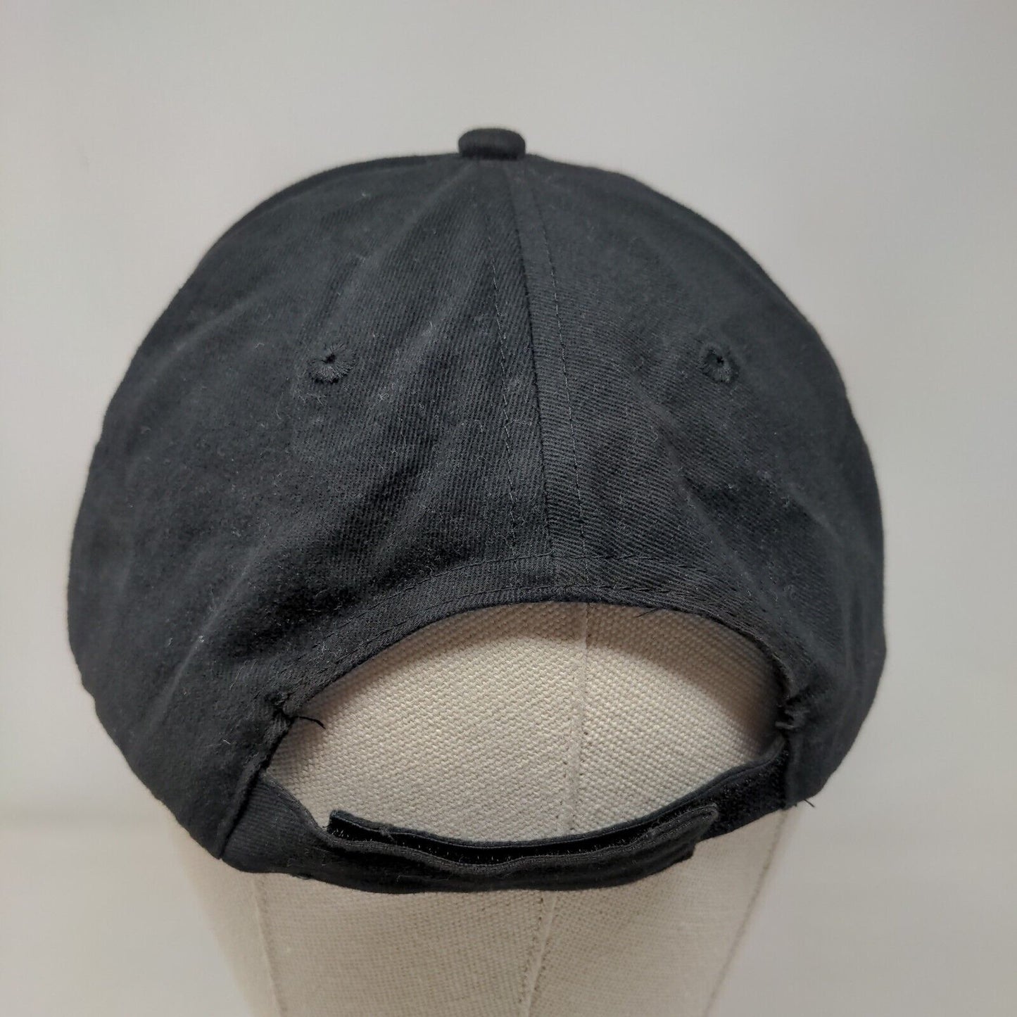 Baby Yoda Grogu Strapback Hat Black OSFM Embroidered Star Wars