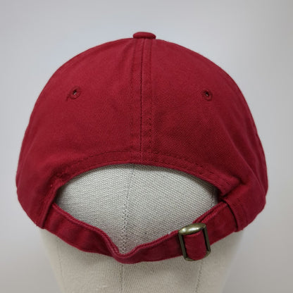 ML Caps DeSales University Baseball Cap Red One Size Slideback Embroidered Hat