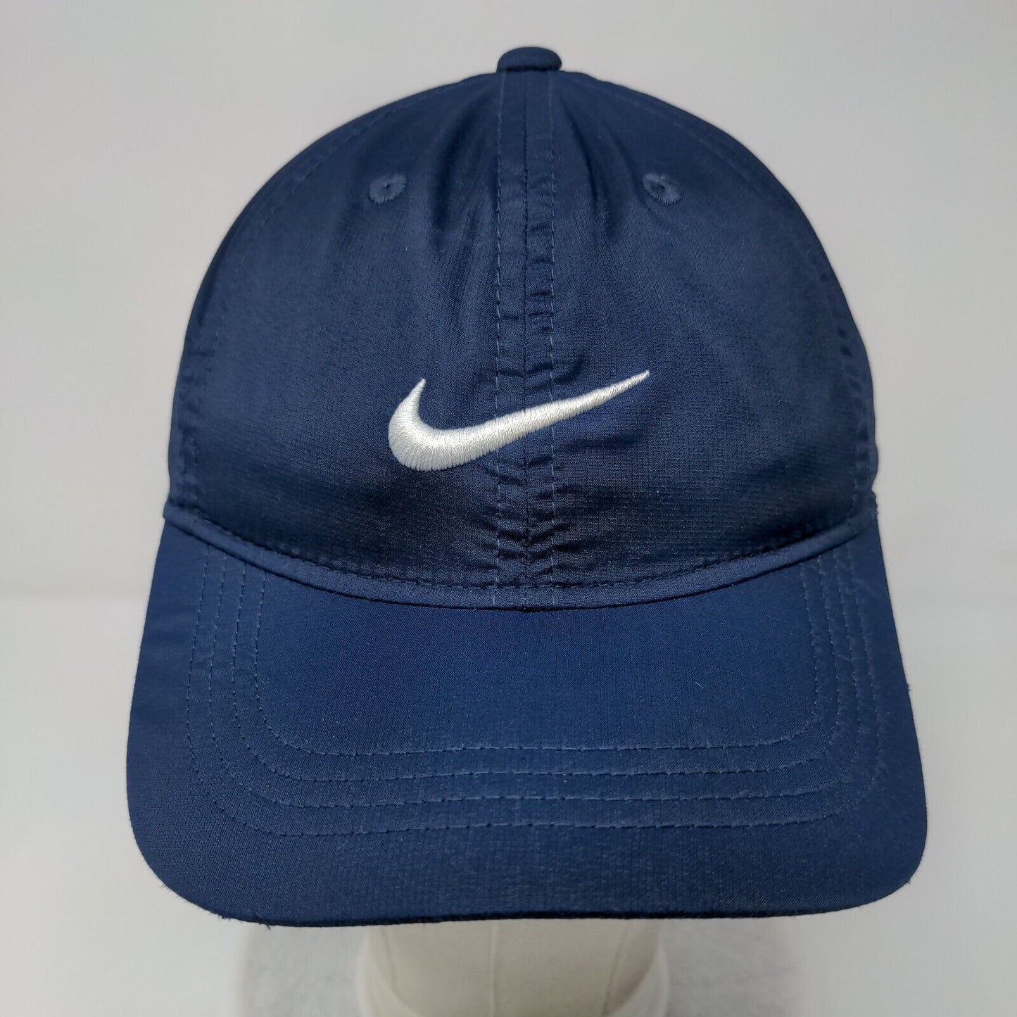 Nike Swoosh Strapback Hat Blue Child Adjustable Just Do It Dri-Fit