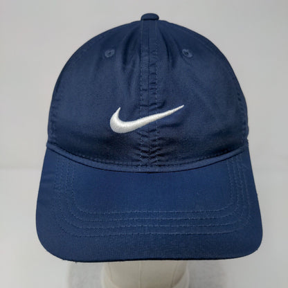 Nike Swoosh Strapback Hat Blue Child Adjustable Just Do It Dri-Fit