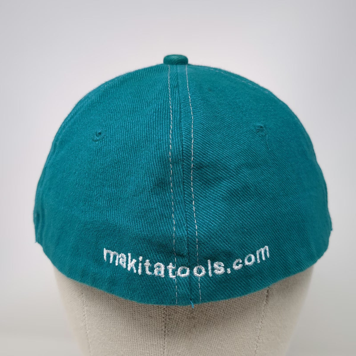 Makita Baseball Cap Black Blue One Size Contrast Stitching Cotton Tool Wear Hat