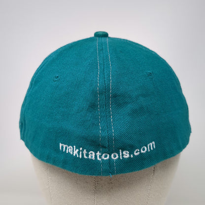 Makita Baseball Cap Black Blue One Size Contrast Stitching Cotton Tool Wear Hat