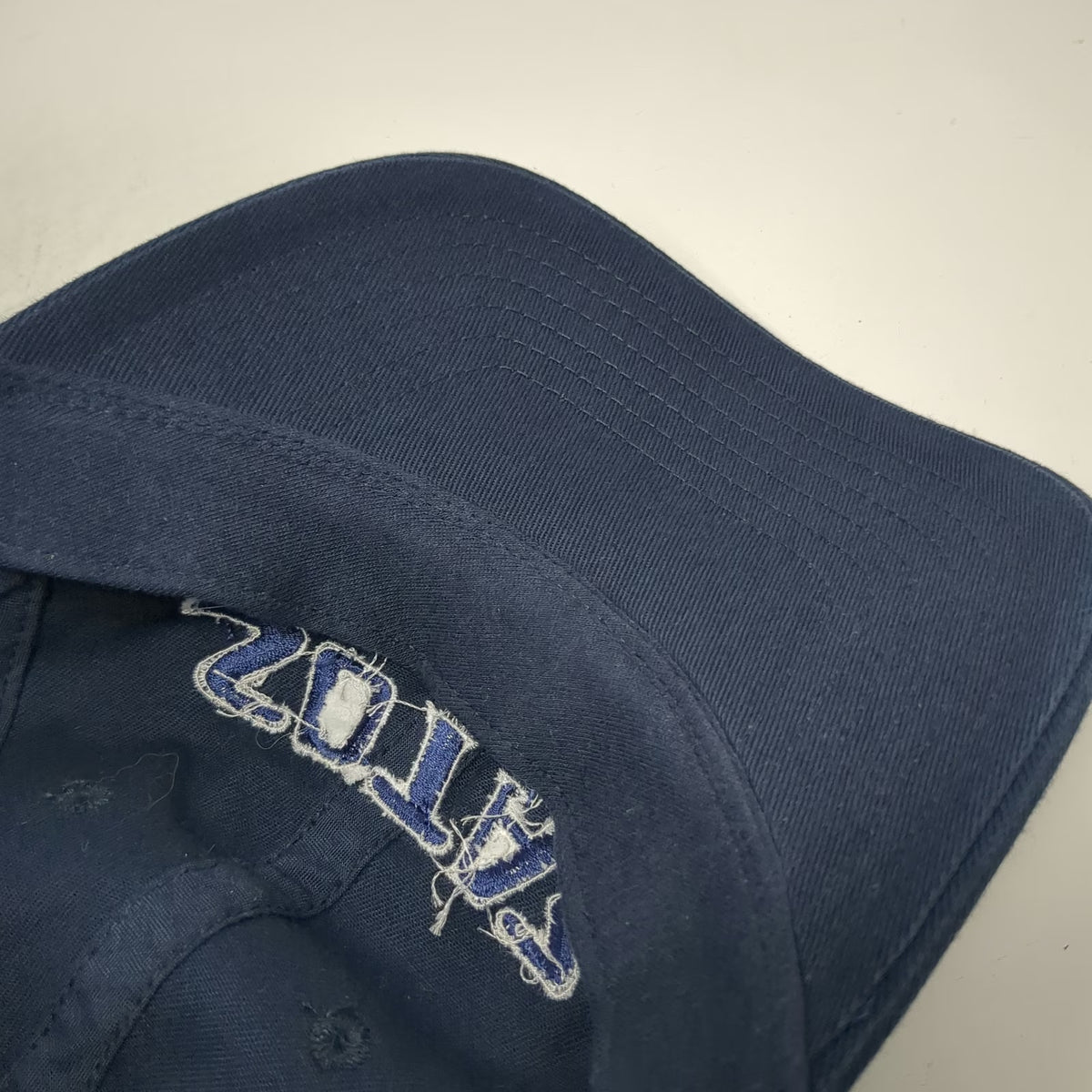 fahrenheit flex Baseball Cap Blue M SOTAR Embroidered Logo Flexfit Hat