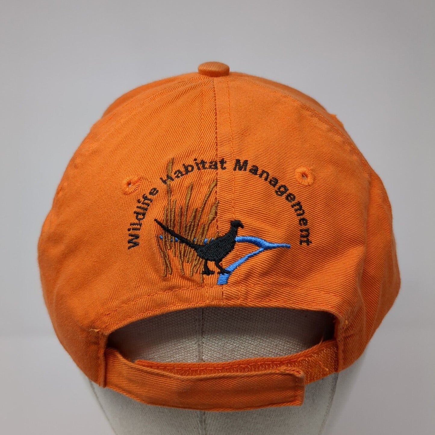 CJ Strike WMA Idaho Power Company Strapback Hat Orange One Size Outdoor