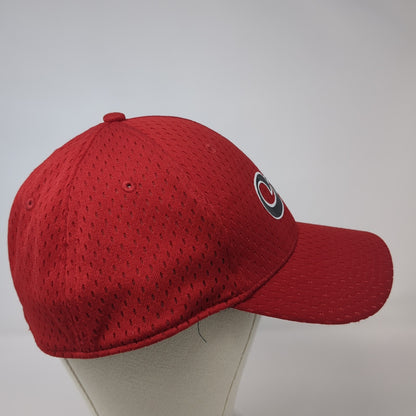 Letter A Fitted Hat Red XL Stretch Proflex By Outdoor Cap OC Sports