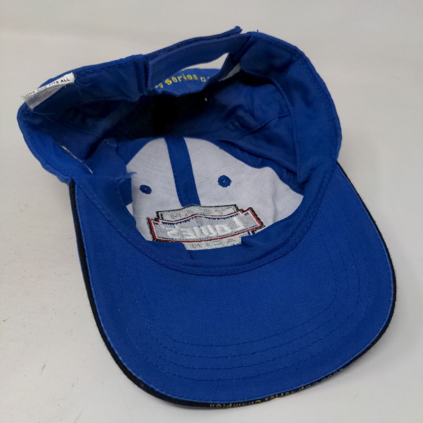 NASCAR Men's Strapback Hat Blue OSFA #48 Embroidered Jimmie Johnson Embroidered