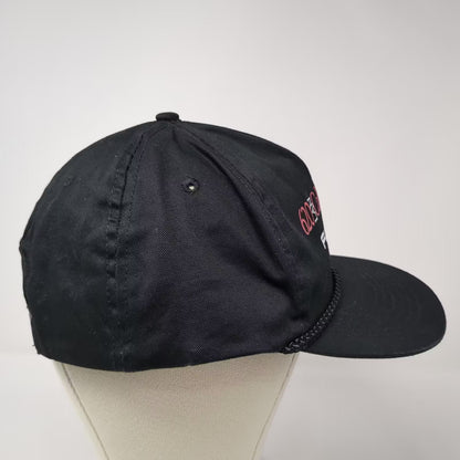 Fluke 620 LAN CableMeter 5 Panel Hat Black Snapback One Size Rope Embroidered