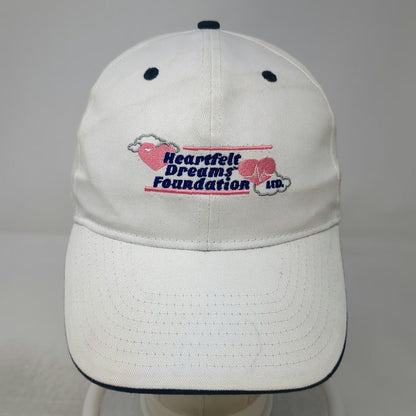 Hit Baseball Cap White One Size Heartfelt Dreams Foundation Tito's Strapback Hat