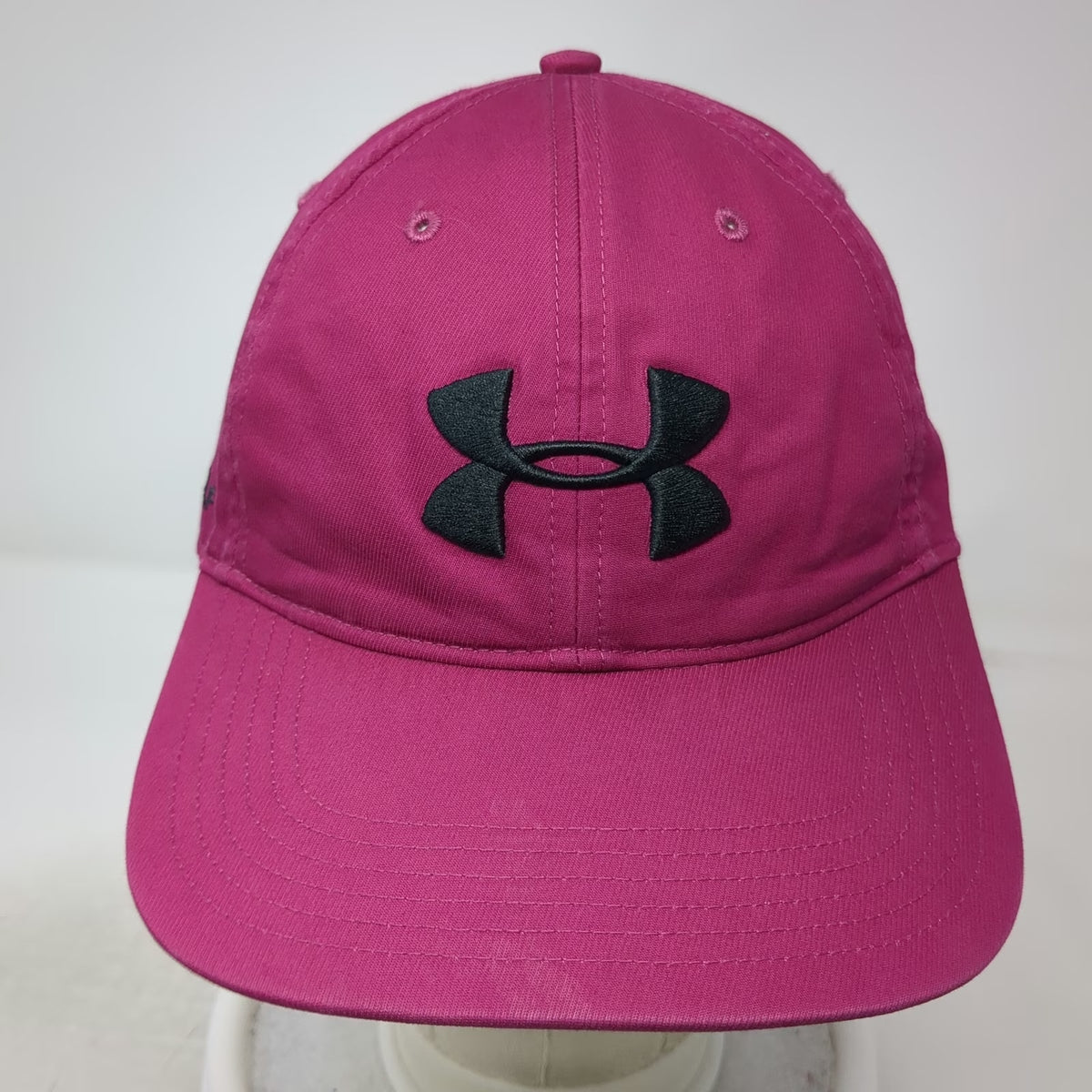 Under Armour Baseball Cap Pink One Size UA Golf Embroidered Adjustable Hat