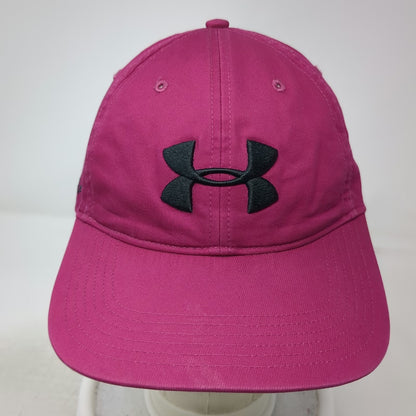 Under Armour Baseball Cap Pink One Size UA Golf Embroidered Adjustable Hat