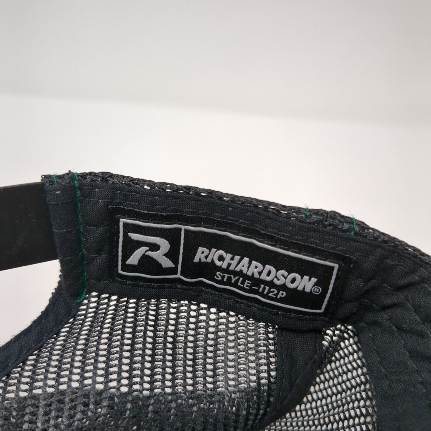 Richardson Snapback Trucker Hat Camo One Size Mesh Back USA Flag Patch