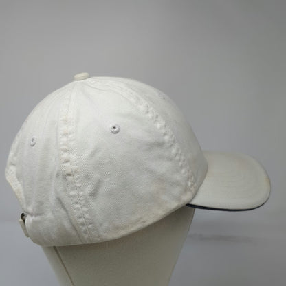 BMW Baseball Cap White One Size Embroidered Logo Slideback Lifestyle Hat