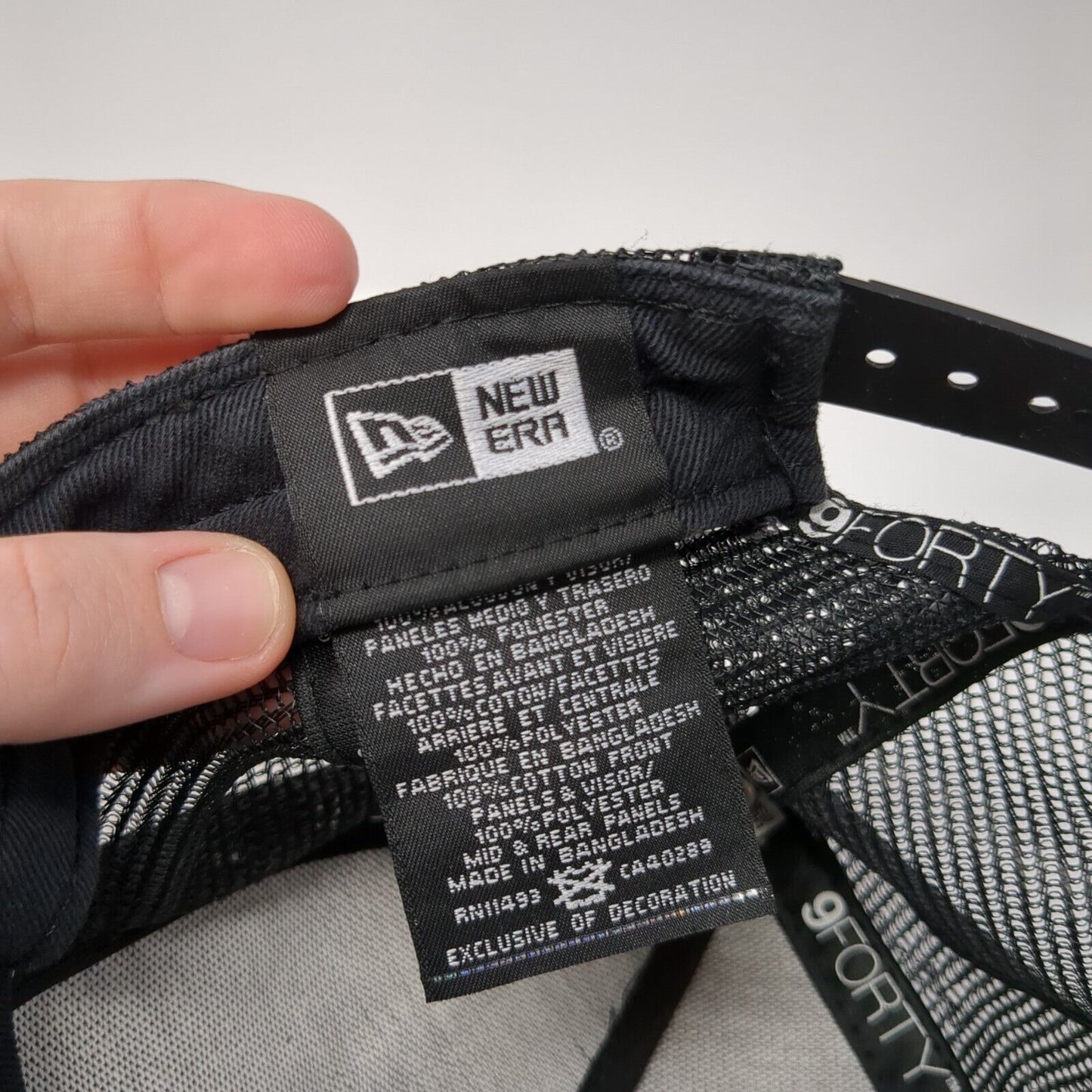 GLR Engineers Snapback Trucker Hat Camouflage OSFA Adjustable Mesh Back New Era