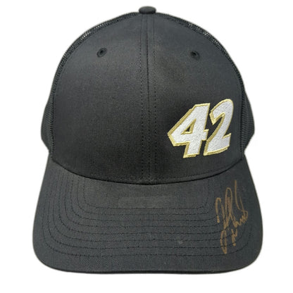 Richardson Trucker Hat Black XL 42 Mesh Snapback Signature Ross Chastain