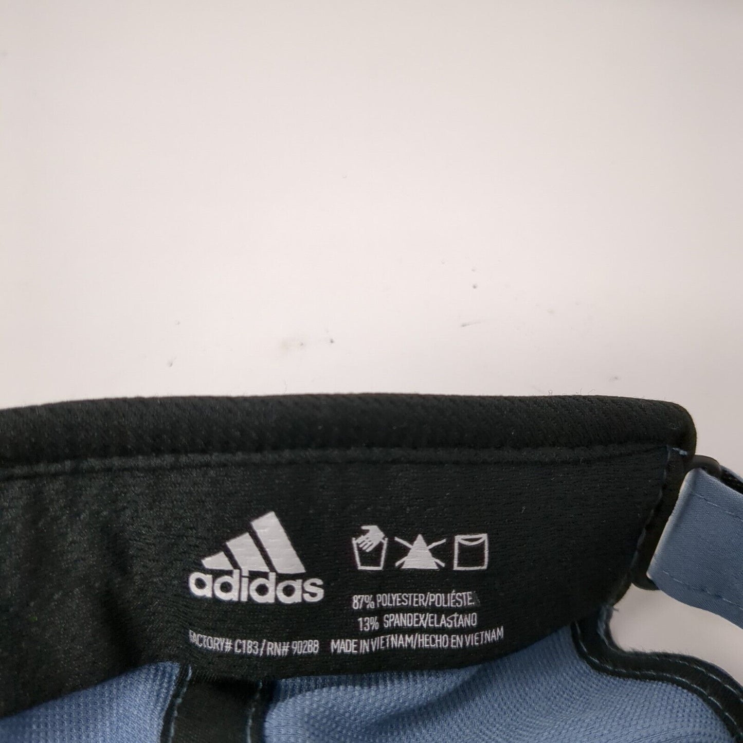 Adidas Climalite Strapback Hat Blue One Size Adjustable Embroidered 6 Panel
