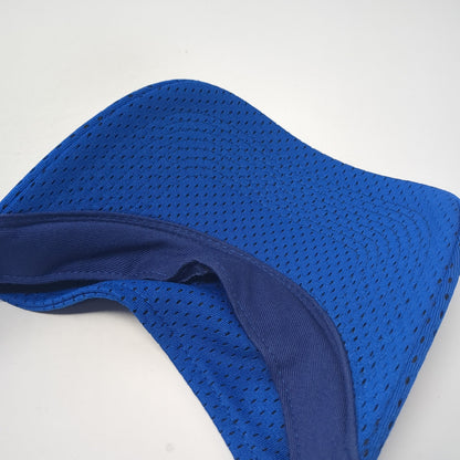 Augusta Sportswear Sun Visor Hat Blue OS Adjustable Strap Lightweight Blank