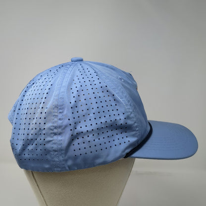 Stickstar Trucker Hat Blue One Size PLC Shield Logo Snapback Rope Laser Cut