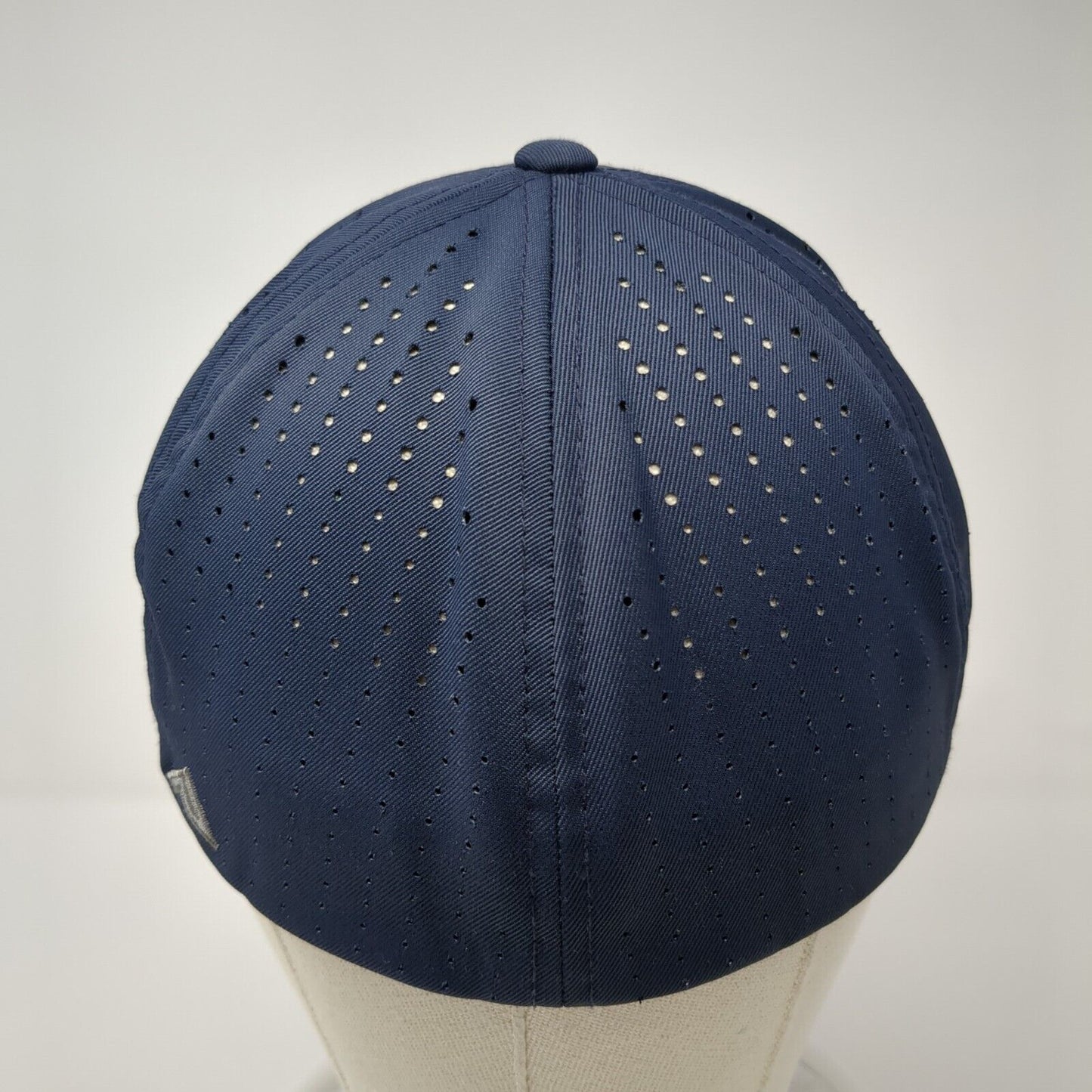 Uncharted Recreation Fitted Hat Blue S/M Embroidered Style 474F Pacific Headwear